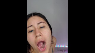 I was very thirsty so I asked him to pee in my mouth, I swallowed it all! Pee and Cum Swallow
