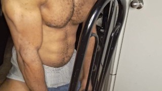 Horny Daddy Dry Humping Any thing In Sight While Wife Is Away For Work