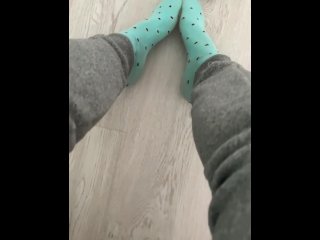 Showing Feet and Socks