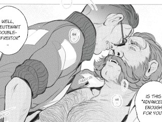 Harry x Kim - Disco Elysium Yaoi Doujinshi Comic Dub