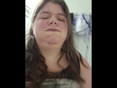 Quiet, shaky jerk off in my bathroom