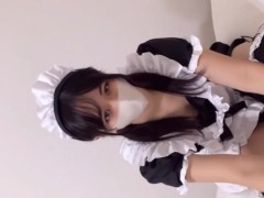 いろんなコスプレでオナニーして気持ち良くなってる変態です♡(メイド/警察官/裸エプロン/セーラー服/騎乗位/素人個人撮影/巨乳/デカ尻/ディルドバイブ/美女可愛い/日本人自撮り/Japanese 15/16