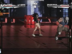 PURE ONIX - Sexy goth fighting naked