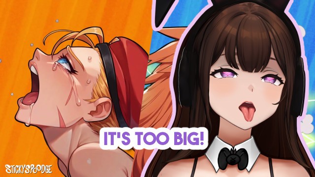 Bunny Vtuber реагирует на Кэмми против Бланки [HENTAI]