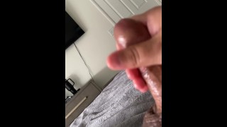 Stroking Rock Hard Cock For You