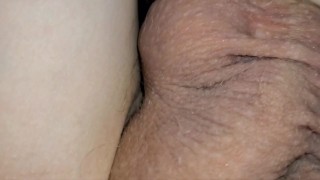The sex doll strokes the cock and takes it deeply into her mouth.