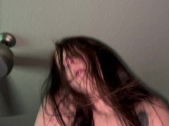 Watch my neighbor ride my dick while my wife is gone