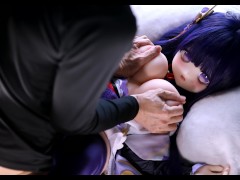 【原神】雷電将軍・正常位おっぱいぶっかけフィニッシュ💕（通常音声のみ 5分14秒） - Screenshot 7 of 16 - Bukkake