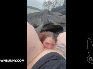 Public Pussy Eating Lesbian Couple Amateur