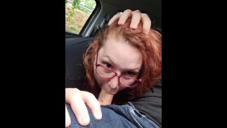 Grosse pipe en voiture