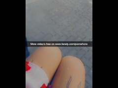 Hot legs from a whore