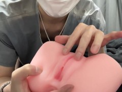 【オナニー】全裸で腰振りオナニーに励む社会人【えすくん】　男 オナニー ローション 日本人 オナホ ラブドール - Screenshot 2 of 16 - Japanese
