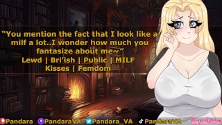 British MILF Attends To Your Lewd Audio Saussage Roll