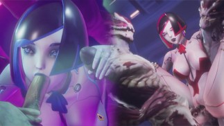 Demi получает все члены на корабле [18+] - Subverse Demi Sex Scenes Part 2