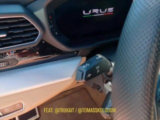 I let him fuck my pretty pussy in his Lambo screenshot number 0