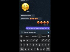 Chat con la novia de mi amigo full