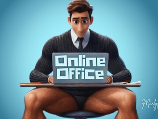 STEP GAY DAD - THE ONLINE OFFICE - PREMIUM PREVIEW