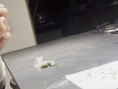 Petite Latina teen rides hard cock in cowgirl position