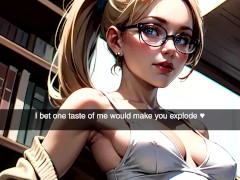 Your Librarian Girlfriend Sends You Pictures at Work - Screenshot 6 of 16 - Ai