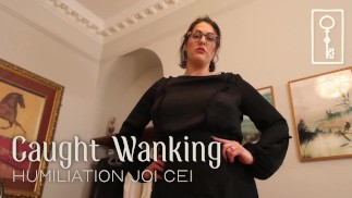 Поймали за дрочкой унижения JOI CEI