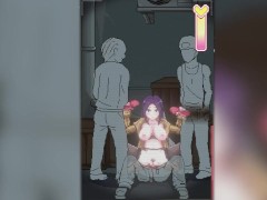 Back Alley Tales girl from the office, group sex in an alley with three strangers