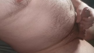 Необрезанный член кончил