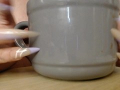 Razor Fingernail Tapping Different Sounds