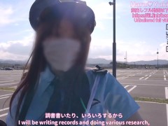 【素人】ミニスカポリスでカーセックス＆ノーブラショッピングで車外中出しSEX 素人カップル/美少女/色白美乳/中出し/フル動画(53分)/일본여대생과질내사정섹스 - Screenshot 2 of 16 - Car Sex
