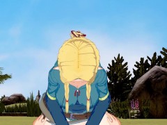 Dungeon Meshi Marcille HAS SEX OUTSIDE [ANIME HENTAI PORN R34]