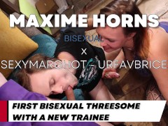 4k - FIRST BISEXUAL BAREBACK THREESOME WITH A TRAINEE - Screenshot 1 of 16 - Bisexual