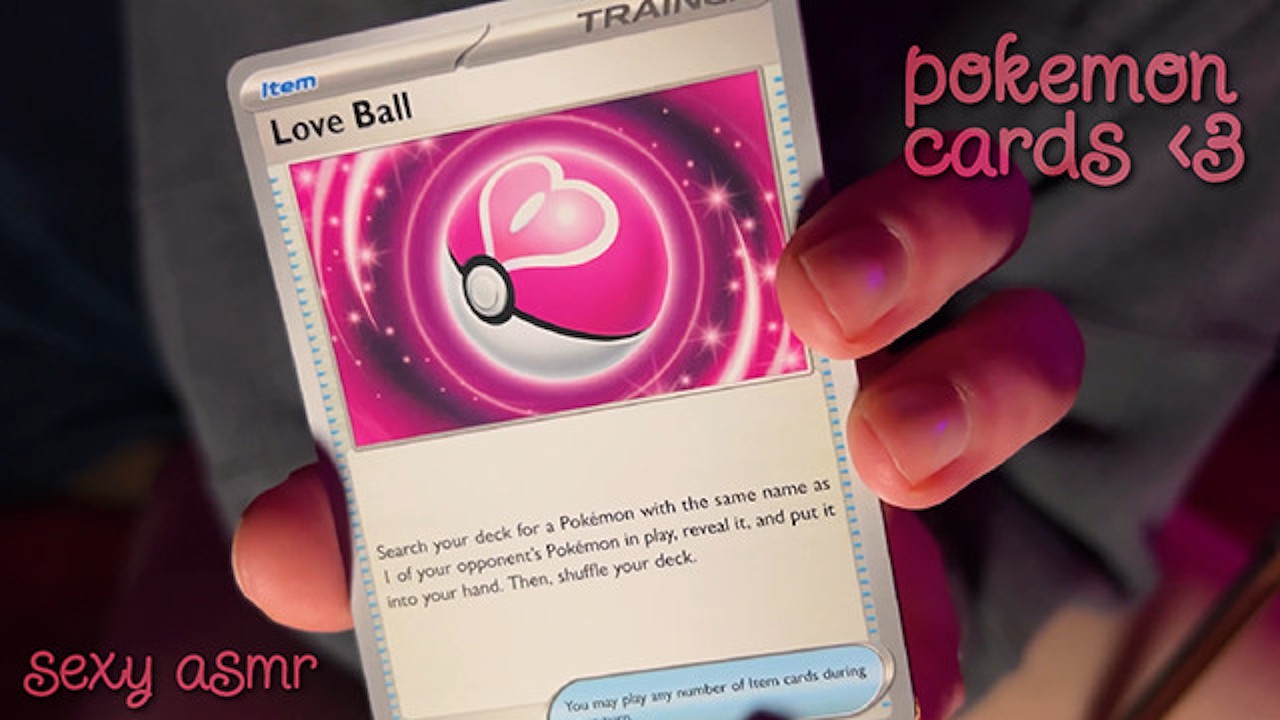 3Dio ASMR 💛 Pokemon Twilight Masquerade Booster Pack Opening (top nudity)