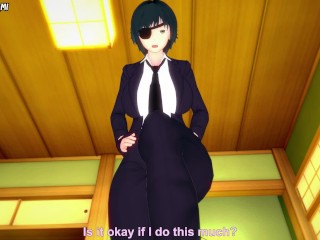 Хентай с бензопилой, дрочка ногами со всеми девушками! От первого лица