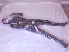 Dollified #1 - A Tiny Vacuum-Sealed Rubber Toy Getting Herself Off With A Magic Wand - Screenshot 4 of 16 - Catsuit