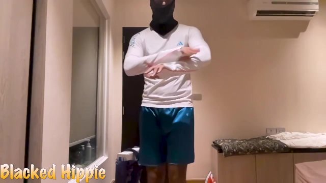 Blacked Hippie Sexy Masked Cosplay Dancing