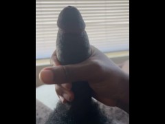 Stroking my bbc - Screenshot 7 of 16 - Black