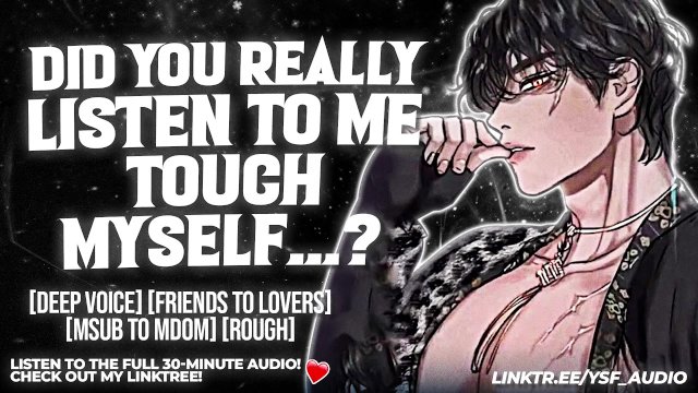 (MALE MOANING) Catching Your Tall Roommate Masturbating  YSF  Audio Roleplay