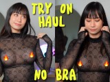 I can’t believe I wore this… COMPLETELY See Through Lingerie Try on Haul with Elixir Elf