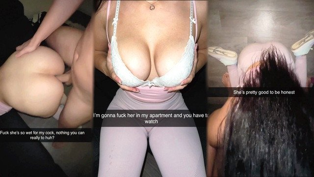 snapchat cuckold compilation: 18 year old cheats on her boyfriend after the gym (more on Onlyfans)