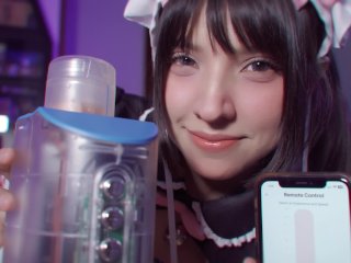 Screen Capture of Video Titled: This machine  drain all your cum! Autoblow Ultra