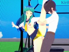 Lum and I have intense sex on the rooftop. - Urusei Yatsura (2022) Hentai