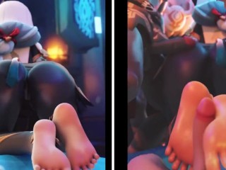 Genshin Impact Girls Getting Fucked Compilation Shogun Jean Eula Yae miko Aether- by DrAgk Hentai