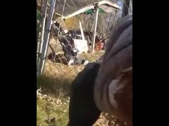 Peeing outside fetish ⁉️😋 16/16