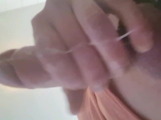 大量的精液慢动作