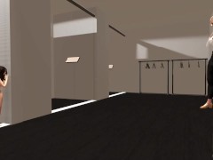 #13 - Lauren's Changing Room ( Mini giantess growth, breast/ass expansion)