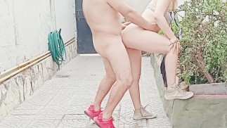 fuck ass outdoors