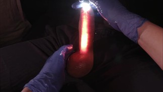 FPoV Cock Urethral Sounding Led Light Rod