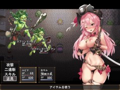 【#02 アルテミスパール～海賊姫ルビナと幻の秘宝～実況(体験版)】爆乳女海賊がゴブリンにイラマチオされたり・・(アニメーションRPGエロゲー) 2/16