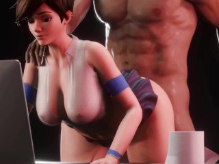 Let's Have Sex While Working on Secret Mission  3d Hentai Cartoon 4k 60 FPS