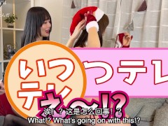 Two big tits face off with undressing rock-paper-scissors