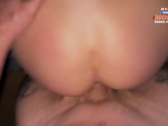 Picked up a hot stranger in the lift. Lucky is cheating on his wife.